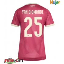 Camiseta Real Madrid Yan Diomande #25 Tercera Equipación para mujer 2026-27 manga corta